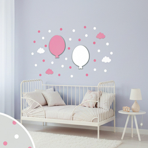 Envolée Poétique – Ballons et Nuages Pastel