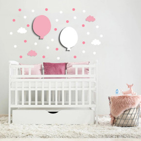 Envolée Poétique – Ballons et Nuages Pastel