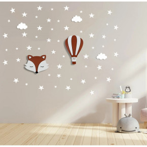 Décor Murale Thème Exploration : Le Renard Voyageur