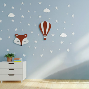 Décor Murale Thème Exploration : Le Renard Voyageur